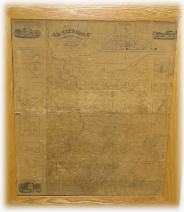 Armstrong County Historical Map Armstrong County Historical Map